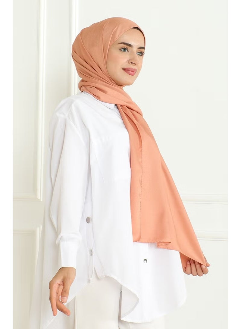Sefa Merve Medina Silk Sand Shawl 81075-03 Tan - Image 2
